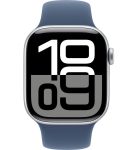 Умные часы Apple Watch Series 10 42mm Silver Aluminum Case with Denim Sport Band (M/L)