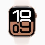 Умные часы Apple Watch Series 10 46mm Rose Gold Aluminum Case with Light Blush Sport Band (M/L)