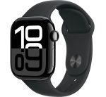 Умные часы Apple Watch Series 10 42mm Jet Black Aluminum Case with Black Sport Band (M/L)