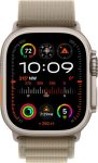Умные часы Apple Watch Ultra 2 49mm Titanium Case with Olive Alpine Loop (S)