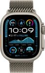 Умные часы Apple Watch Ultra 2 2024 49mm Natural Titanium Case with Natural Titanium Milanese Loop (S)