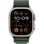 Умные часы Apple Watch Ultra 2 2024 49mm Natural Titanium Case with Dark Green Alpine Loop (L)