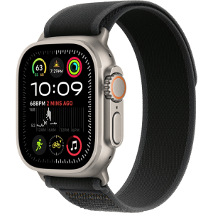 Умные часы Apple Watch Ultra 2 2024 49mm Natural Titanium Case with Black Trail Loop (S/M)