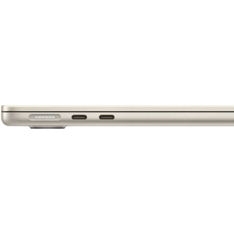 Ноутбук Apple MacBook Air 13 2024 MRXT3 (M3 8-Core GPU, 8/256GB) Сияющая звезда (Starlight)