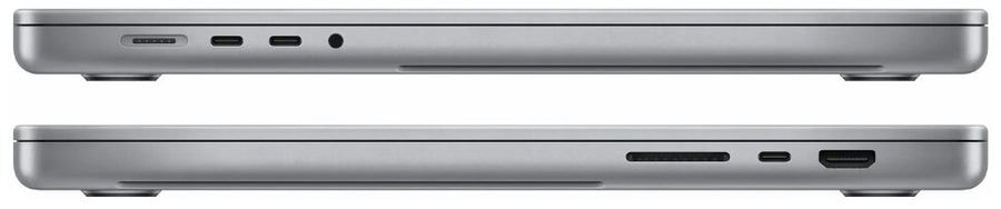 Ноутбук Apple MacBook Pro 14 Late 2021 MKGP3 (M1 Pro 14-Core GPU, 16/512GB) Серый космос (Space Gray)