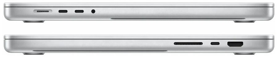 Ноутбук Apple MacBook Pro 14 Late 2021 MKGR3 (M1 Pro 14-Core GPU, 16/512GB) Серебристый (Silver)