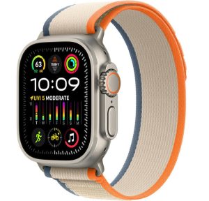 Умные часы Apple Watch Ultra 2 49mm Titanium Case with Orange/Beige Trail Loop (M/L)