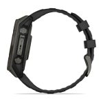 Умные часы Garmin Fenix 8 47mm SOLAR Sapphire Carbon Gray DLC Titanium with Black/Pebble Gray Silicone Band (010-02906-10)