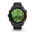 Умные часы Garmin Fenix 8 47mm AMOLED Slate Gray with Black Silicone Band (010-02904-00)