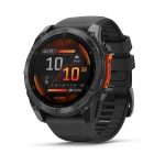 Умные часы Garmin Fenix 8 51mm AMOLED Slate Gray with Black Silicone Band (010-02905-00)