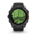 Умные часы Garmin Fenix 8 51mm AMOLED Slate Gray with Black Silicone Band (010-02905-00)