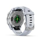 Умные часы Garmin Fenix 8 43mm AMOLED Silver with Whitestone Silicone Band (010-02903-06)