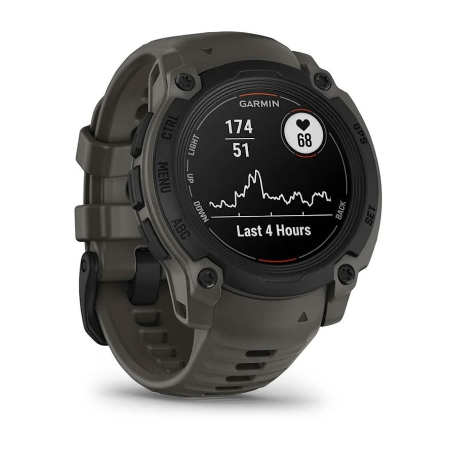 Умные часы Garmin Instinct E 40mm Black with Charcoal Band (010-02932-00)