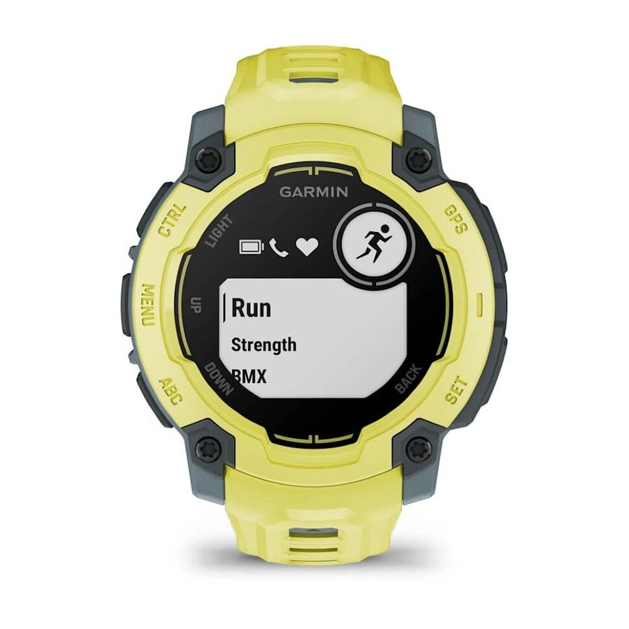 Умные часы Garmin Instinct E 45mm Electric Lime with Electric Lime Band (010-02933-01)