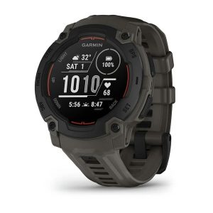 Умные часы Garmin Instinct E 45mm Black with Charcoal Band (010-02933-00)