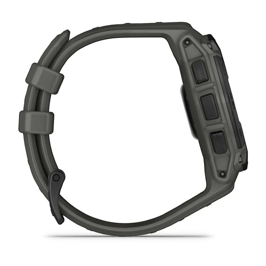 Умные часы Garmin Instinct E 45mm Black with Charcoal Band (010-02933-00)