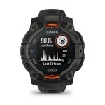 Умные часы Garmin Instinct 3 45mm SOLAR Black with Black Band (010-02934-00)