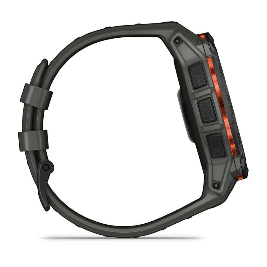 Умные часы Garmin Instinct 3 50mm SOLAR Black with Charcoal Band (010-02935-00)