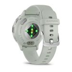 Умные часы Garmin Venu 3S 41mm Silver Stainless Steel Bezel with Sage Gray Case and Silicone Band (010-02785-01)
