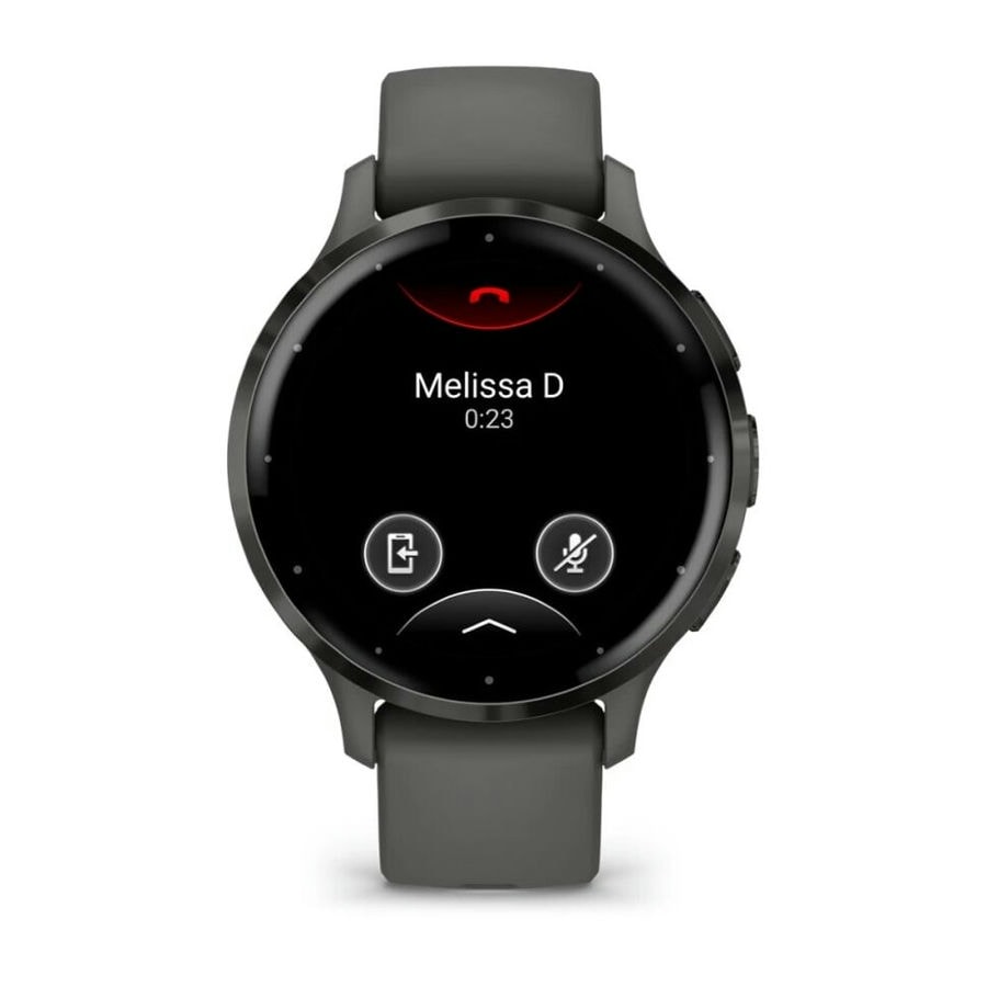Умные часы Garmin Venu 3S 41mm Slate Stainless Steel Bezel with Pebble Gray Case and Silicone Band (010-02785-00)