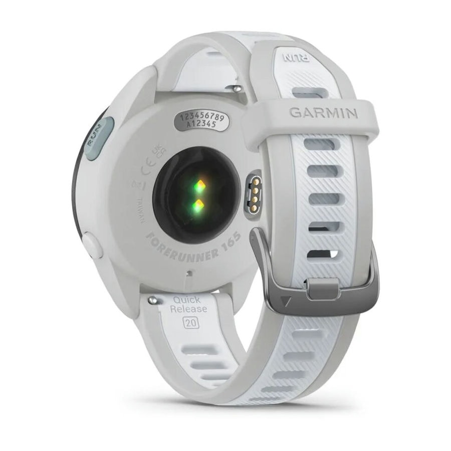 Умные часы Garmin Forerunner 165 Music Mist Gray/Whitestone (010-02863-31)