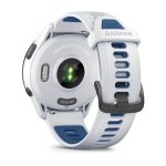 Умные часы Garmin Forerunner 265 46mm Black Bezel with Whitestone Case and Whitestone/Tidal Blue Silicone Band (010-02810-11)