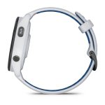 Умные часы Garmin Forerunner 265 46mm Black Bezel with Whitestone Case and Whitestone/Tidal Blue Silicone Band (010-02810-11)