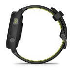 Умные часы Garmin Forerunner 265s 42mm Black Bezel and Case with Black/Amp Yellow Silicone Band (010-02810-03)