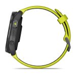 Умные часы Garmin Forerunner 965 Carbon Gray DLC Titanium Bezel with Black Case and Amp Yellow/Black Silicone Band (010-02809-12)