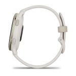 Умные часы Garmin Vivoactive 5 Cream Gold Aluminum Bezel with Ivory Case and Silicone Band (010-02862-11)
