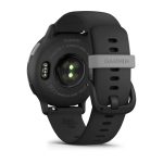 Умные часы Garmin Vivoactive 5 Slate Aluminum Bezel with Black Case and Silicone Band (010-02862-10)