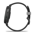 Умные часы Garmin Vivoactive 5 Slate Aluminum Bezel with Black Case and Silicone Band (010-02862-10)