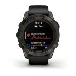 Умные часы Garmin Fenix 7 Pro 47mm SOLAR Sapphire Carbon Gray DLC Titanium with Black Band (010-02777-11)