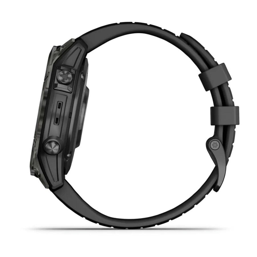 Умные часы Garmin Fenix 7 Pro 47mm SOLAR Sapphire Carbon Gray DLC Titanium with Black Band (010-02777-11)
