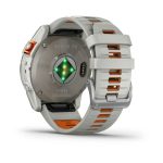 Умные часы Garmin Fenix 7X Pro 51mm SOLAR Sapphire Titanium with Fog Gray/Ember Orange Band (010-02778-15)