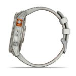 Умные часы Garmin Fenix 7X Pro 51mm SOLAR Sapphire Titanium with Fog Gray/Ember Orange Band (010-02778-15)