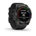 Умные часы Garmin Fenix 7X Pro 51mm SOLAR Sapphire Carbon Gray DLC Titanium with Black Band (010-02778-11)