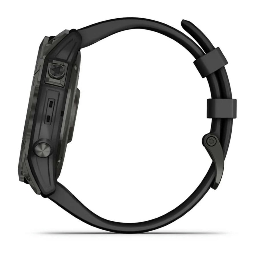 Умные часы Garmin Fenix 7X 51mm SOLAR Sapphire Carbon Gray DLC Titanium with Black Band (010-02541-11)