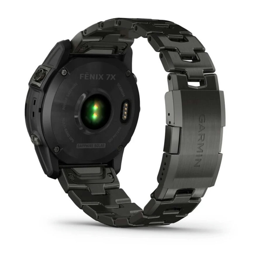 Умные часы Garmin Fenix 7X 51mm SOLAR Sapphire Carbon Grey DLC Titanium with Carbon Grey DLC Vented Titanium Band (010-02541-27)
