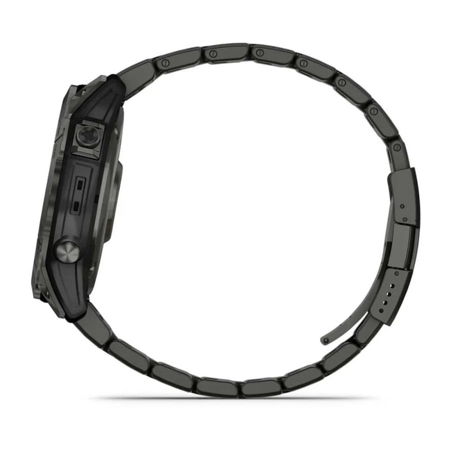 Умные часы Garmin Fenix 7X 51mm SOLAR Sapphire Carbon Grey DLC Titanium with Carbon Grey DLC Vented Titanium Band (010-02541-27)