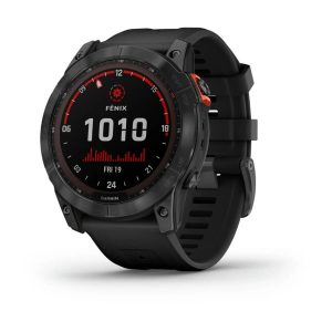 Умные часы Garmin Fenix 7X 51mm SOLAR Slate Grey with Black Band (010-02541-01)