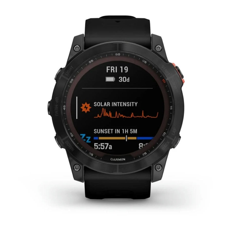 Умные часы Garmin Fenix 7X 51mm SOLAR Slate Grey with Black Band (010-02541-01)