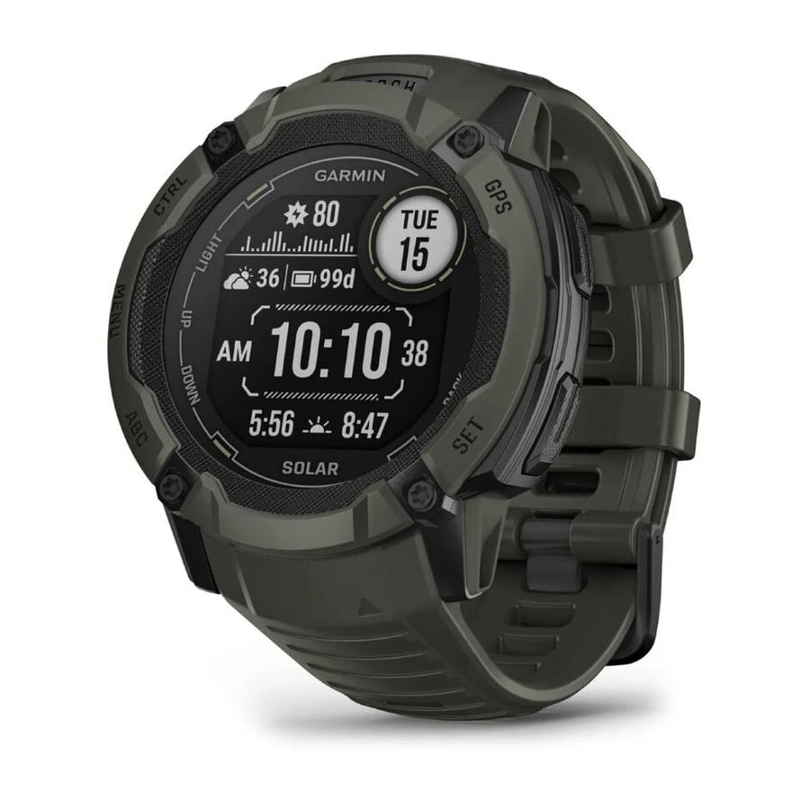 Умные часы Garmin Instinct 2X Solar Moss (010-02805-05)