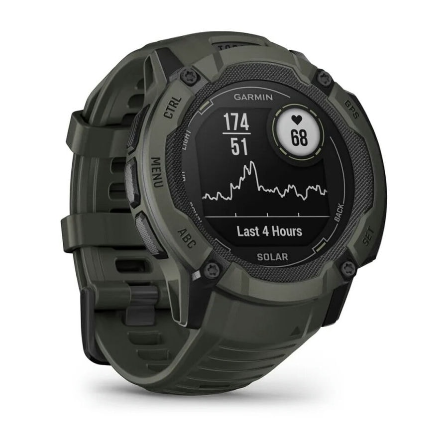 Умные часы Garmin Instinct 2X Solar Moss (010-02805-05)