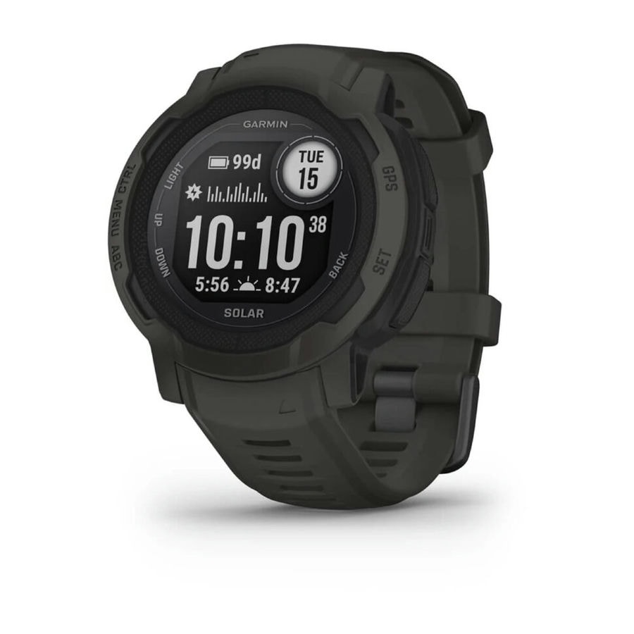 Умные часы Garmin Instinct 2 Solar Graphite (010-02627-00)