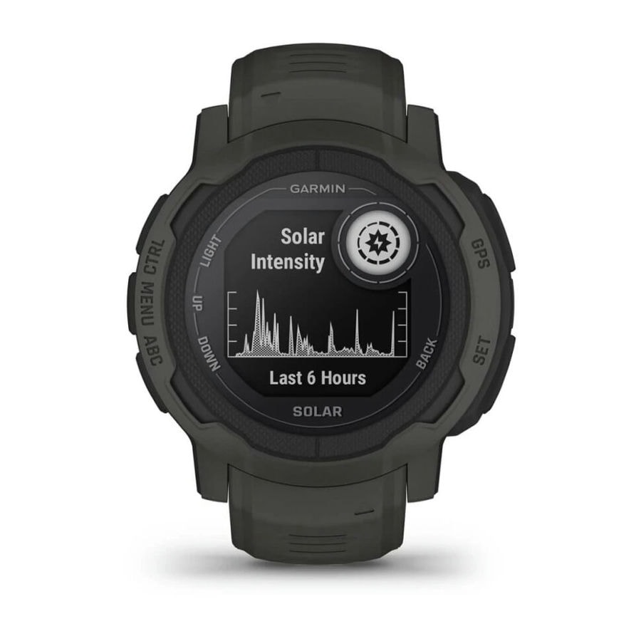 Умные часы Garmin Instinct 2 Solar Graphite (010-02627-00)