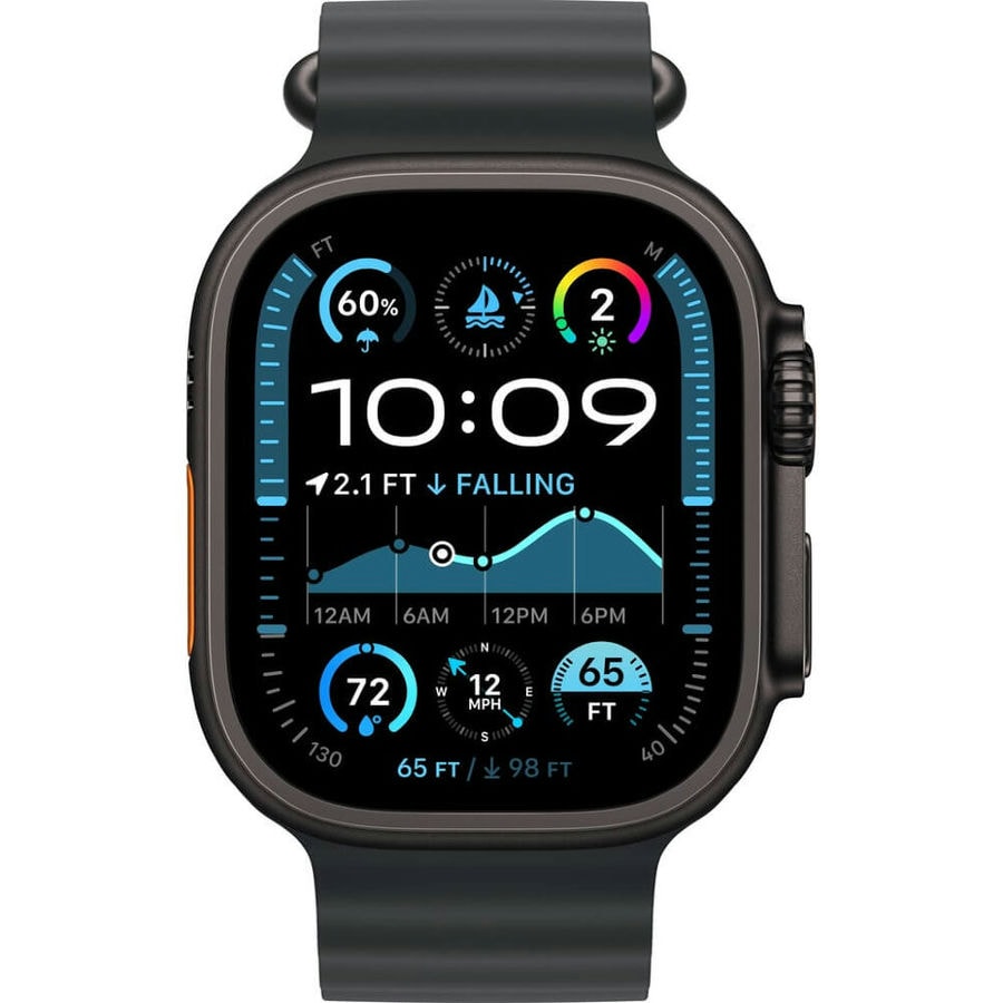 Умные часы Apple Watch Ultra 2 2024 49mm Black Titanium Case with Black Ocean Band