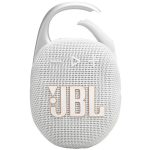 Портативная колонка JBL Clip 5 Белый (White)