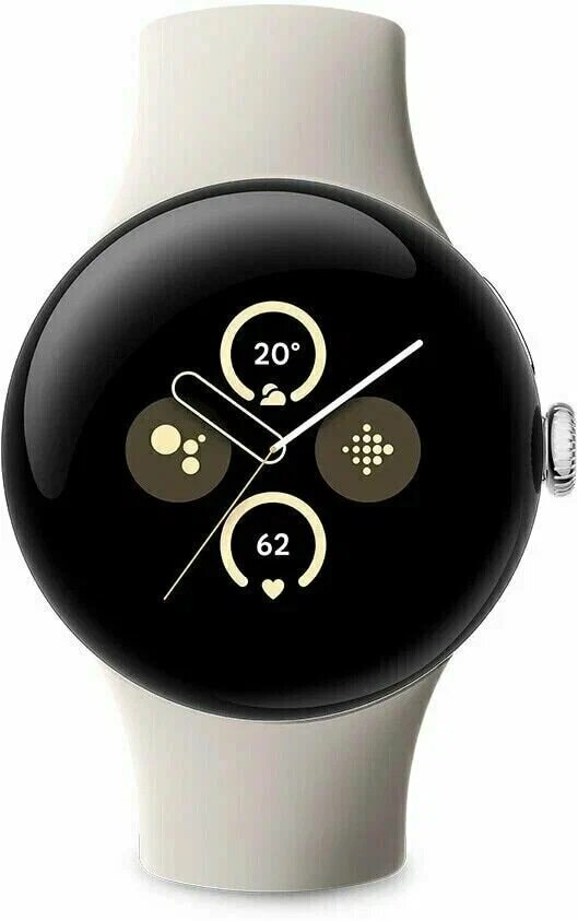 Умные часы Google Pixel Watch 2 41mm Wi-Fi Серебряный (Silver/Porcelain)