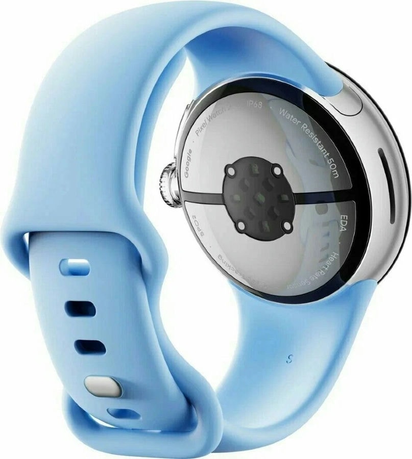 Умные часы Google Pixel Watch 2 41mm Wi-Fi Голубой (Silver/Bay)